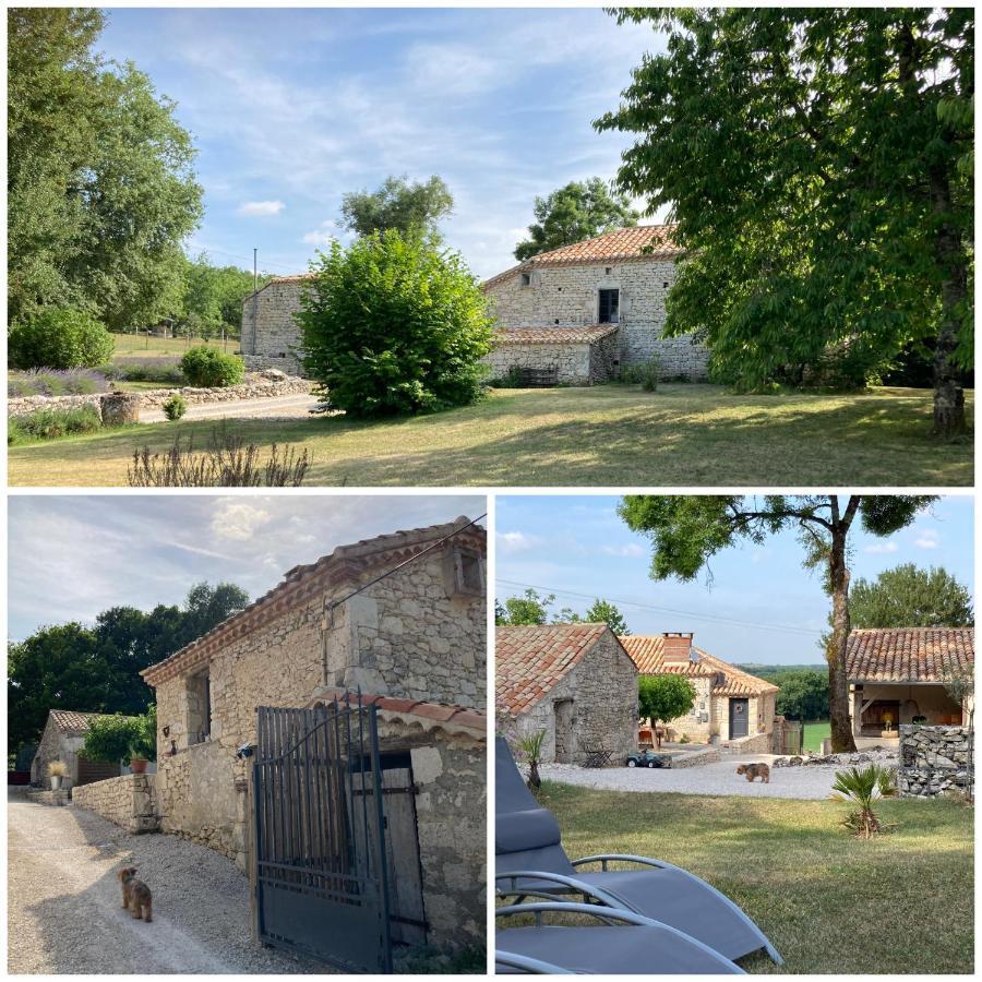 Les Fontanelles Du Quercy Blanc Villa Montcuq Bagian luar foto