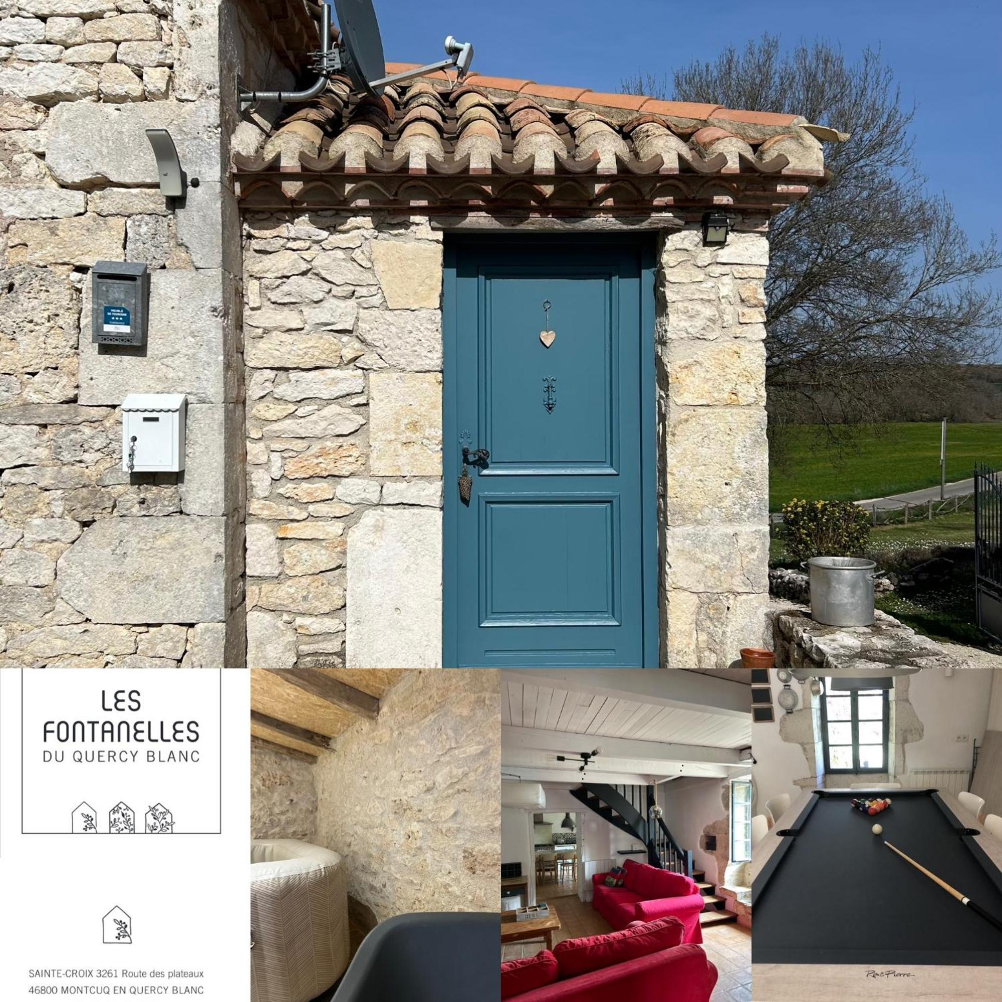 Les Fontanelles Du Quercy Blanc Villa Montcuq Bagian luar foto
