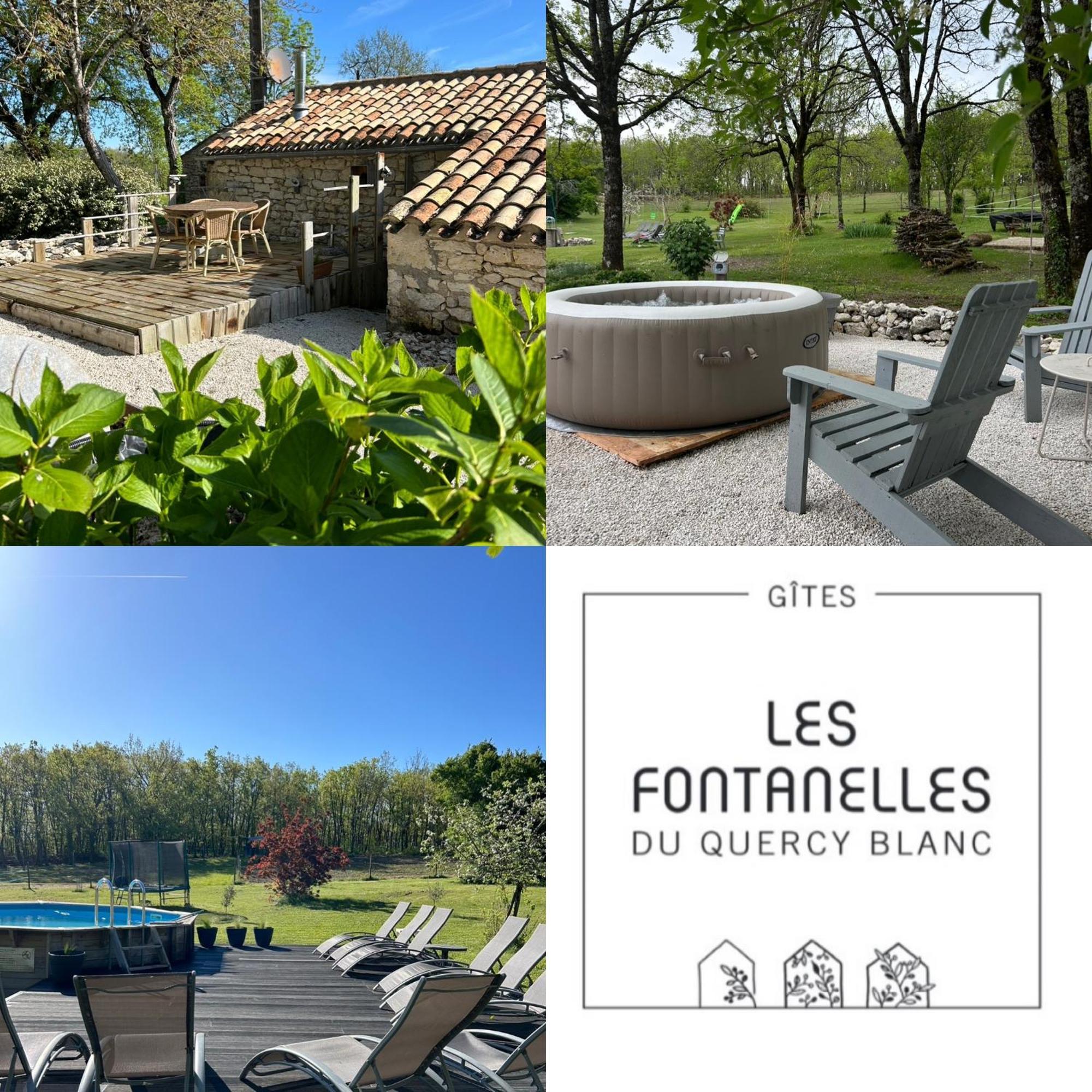 Les Fontanelles Du Quercy Blanc Villa Montcuq Bagian luar foto