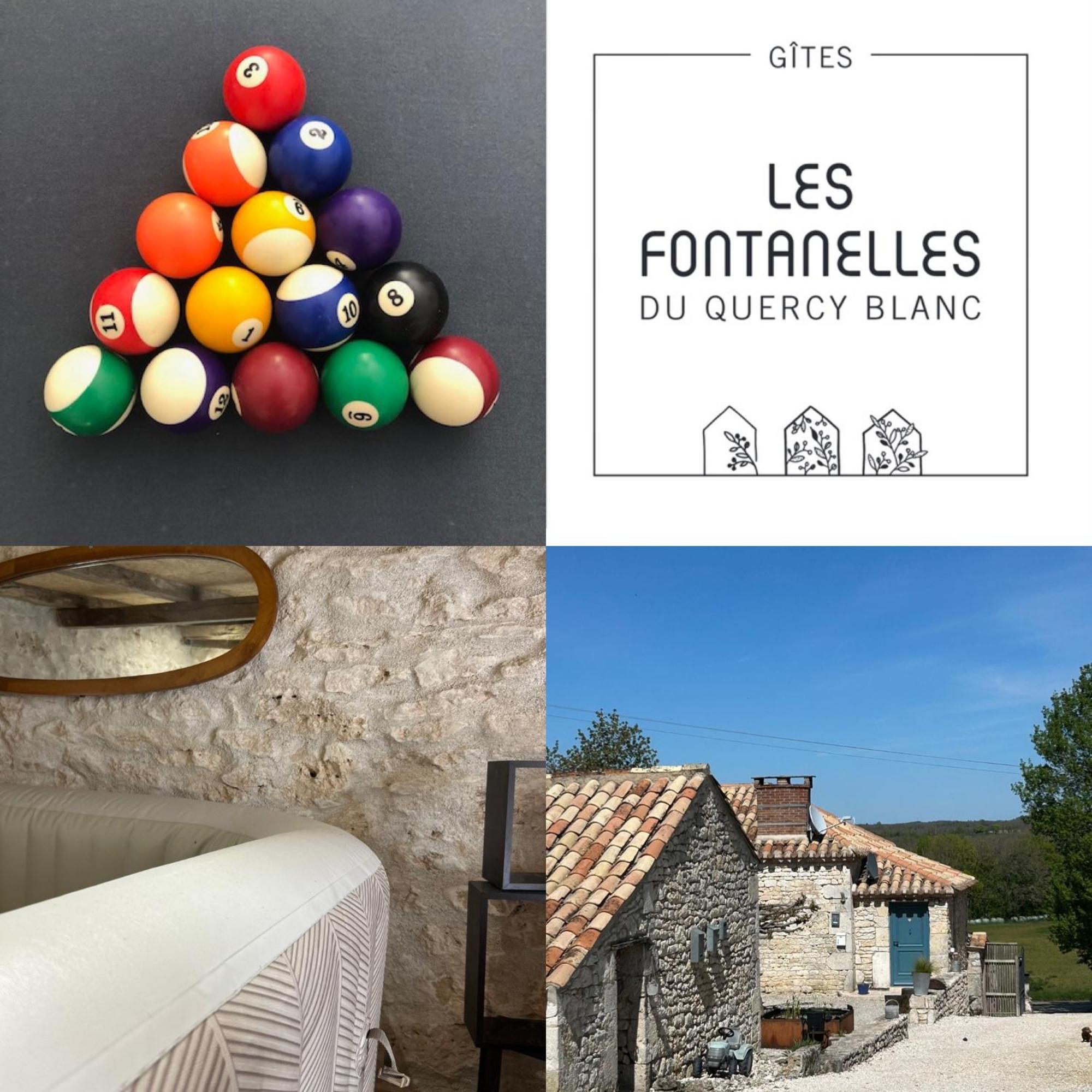 Les Fontanelles Du Quercy Blanc Villa Montcuq Bagian luar foto